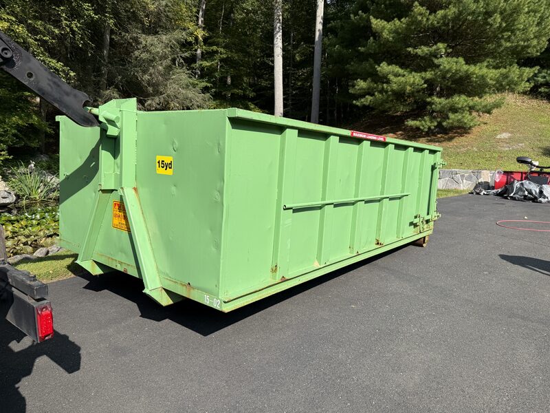 15 Yard dumpster