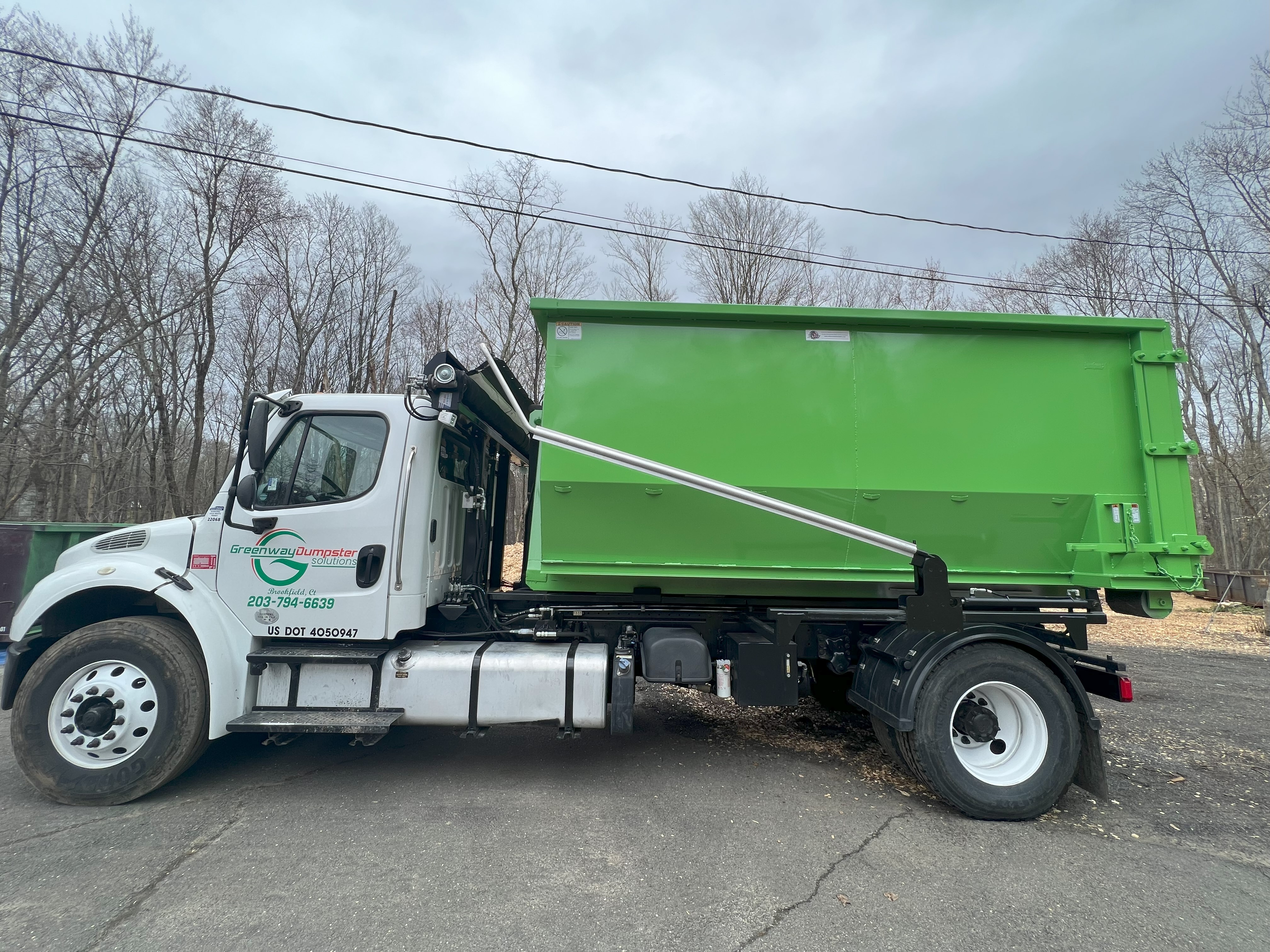 Greenway Dumpster Solutions Truck